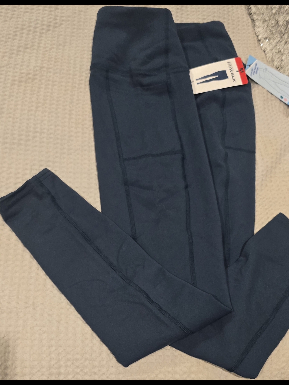 Skechers NWT GoWalk Teal Active Leggings, Women's S - Picture 11 of 12